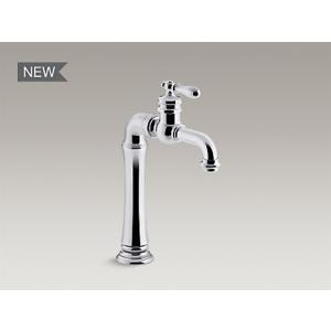 _国内正規品_Artifacts Gentleman's bar sink faucet バーシンク用水栓 K-99268-CP KOHLER_直送品1_（コーラー） 変換アダプター付き｜shoumei