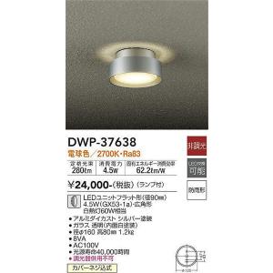 DWP-37638 軒下シーリングライト 大光電機 照明器具 エクステリアライト DAIKO｜shoumei