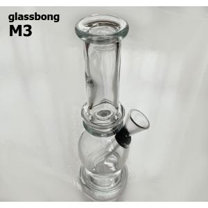 喫煙具 ガラスボング BOZZ Glass Mini Bong (003) ミニサイズ 水パイプ