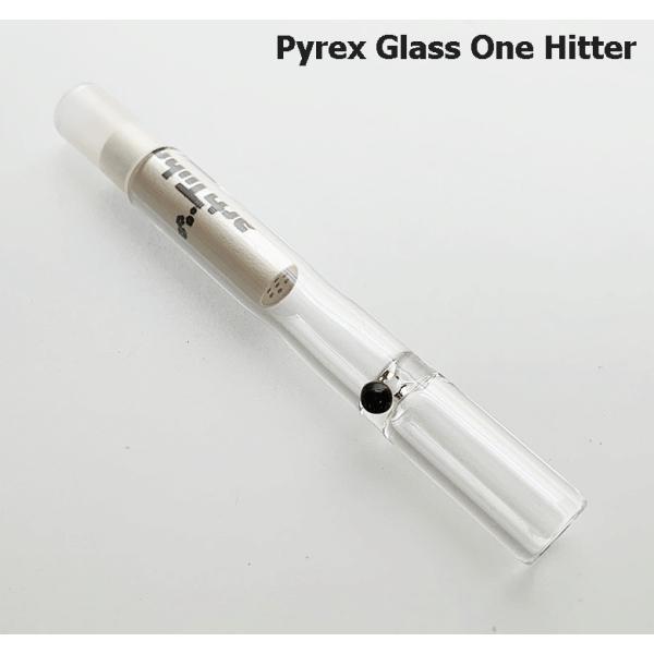 タール軽減！TUNEフィルターが使えるグラスバッツ　3インチ　クリア　ワンヒッター