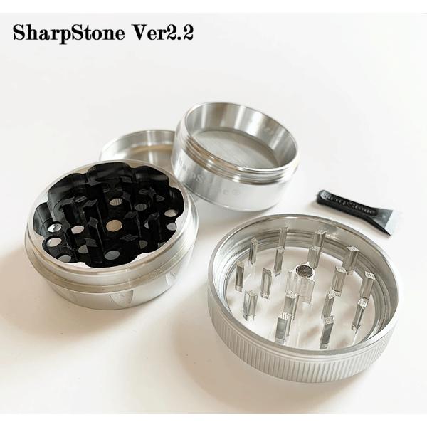 【送料無料】SharpStone ポリカーボネイトトップ　アルミニウムグラインダー　Ver2.2