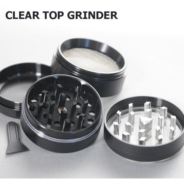 ジンクアロイ　CLEAR TOP GRINDER　B＆B/GR0065