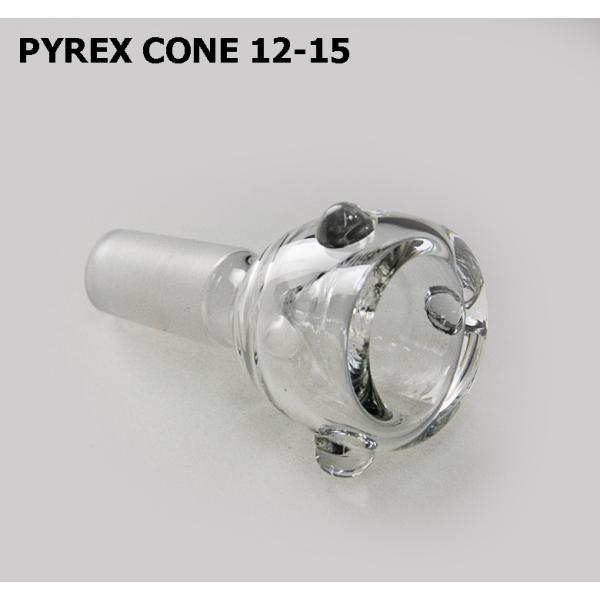 パイレックス・スライダーグラス・クリア　コーン12-15ｍｍ[火皿]