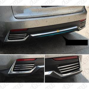 レクサス NX200t/NX300h 用 lexus リア バンパー テール ライト ガーニッシュ フレーム 高品質7枚セット 2色選択