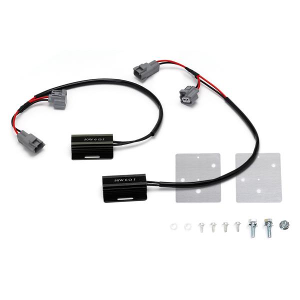 ショウワガレージ LEDウィンカー用カプラーオン抵抗 取付けプレートセット ジムニー JB64 シエ...