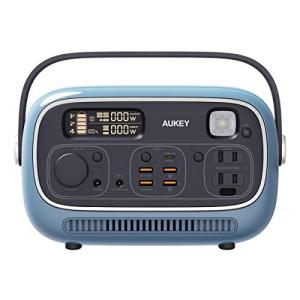 [オーキー] 充電器 ポータブル電源 Power Studio 300 297wh ブルー PS-RE03 BU