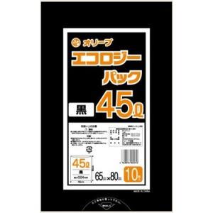 45Lゴミ袋  厚手 業務用 安い　【0.04ｍｍ厚 45L （黒）】650ｘ800ｃｍ  10枚入りｘ50冊｜showa-shokai