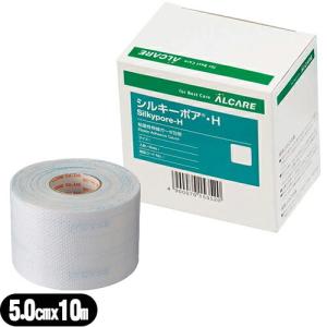 粘着性伸縮ガーゼ包帯 アルケア シルキーポア・H (ALCARE Silkypore-H) 5号 (...