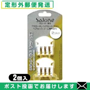 サローネ ヘアカット 専用 替刃 2個入 替え刃 ブラシ コーム ノーヴェ Salone　「メール便日本郵便送料無料」 「当日出荷」｜showa69