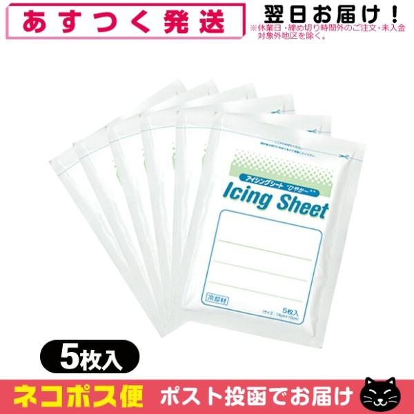冷却材 大石膏盛堂 アイシングシートS(14x10cm) 5枚入り x6袋(合計30枚)+レビューで...