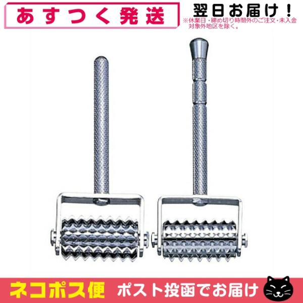 小児鍼(しょうにしん) カナケン ローラー鍼(弱刺激 x 強刺激) セット+レビューで選べるおまけ付...