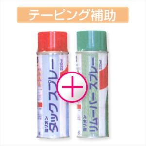 粘着剤除去スプレー 共和 ミリオン リムーバースプレー(220mL) 261202 + 粘着スプレー ミリオンタックスプレー(220mL) 261201 セット｜showa69