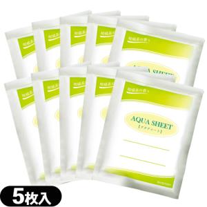 貼付け型冷却材 カナケン アクアシート(AQUA SHEET)(5枚入)