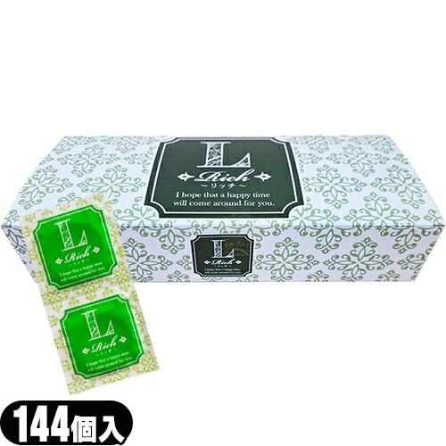業務用 コンドーム Rich リッチ コンドーム 144個入 Lサイズ ジャパンメディカル 避妊用 ...
