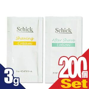 schick（シック） シェービングクリーム 3g パウチ シェービング剤