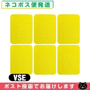 干渉・吸引・低周波用 平型スポンジ(湿性導子用) VSE(S-E) スポンジ (112x84x15mm) ×6枚セット :ネコポス送料無料 :「当日出荷」｜showa69