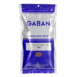 (ポスト投函) GABAN サンショウ ホール 100g 山椒 粒山椒 花椒 スパイス 香辛料 業務用 本格和風調味料 ギャバン｜厳選ショップSHOWA-Yahoo店