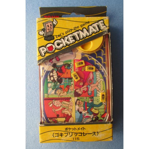 旧トミー　ポケットメイト　115　ゴキブリッコレース　箱あり　TOMY【中古品】