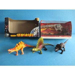 S.D.S.TOYS　異惑星　怪獣射的【未使用品】ソフビ3体付｜showakodomowanted