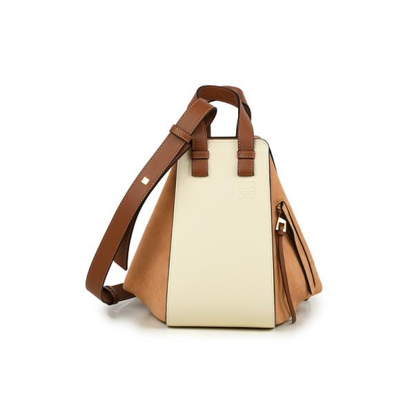 並行輸入品　イタリア正規品 LOEWE ロエベ ハンモック スモールバッグ （クラシックカーフ＆スエ...