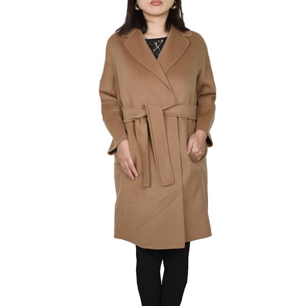 'S Max Mara エス マックスマーラ ARONA 045 キャメルウールコート レディース ...