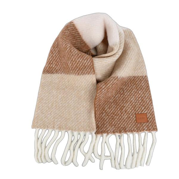 LOEWE ロエベ ウールアルパカマフラー FSA6SS2W01 0040 ストール 秋冬小物 イタ...