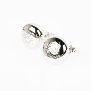 LOEWE ロエベ アナグラム アシンメトリー ピアス 真鍮 ゴールド