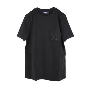 MONCLER（モンクレール） ブラック半袖Tシャツ レディース イタリア