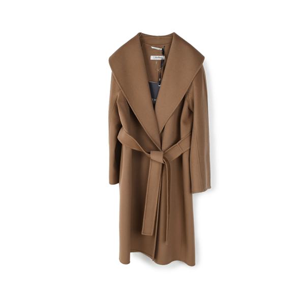 'S Max Mara エス マックスマーラ MESSI メッシ キャメルウールダブルフェイス コー...