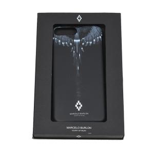 MARCELO BURLON マルセロバーロン iphone8 8plus ケース WINGS SILVER イタリア正規品 新品｜showcase