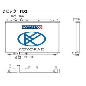 KOYO/コーヨー】 レーシングラジエターTYPE-R 銅3層タイプ マツダ RX-7