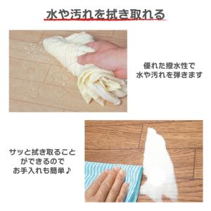 木目調ロングマット キッチンマット 廊下マット...の詳細画像2