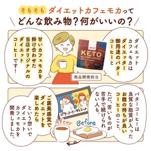 カフェモカ味 ケトバターコーヒー 150g |...の詳細画像5