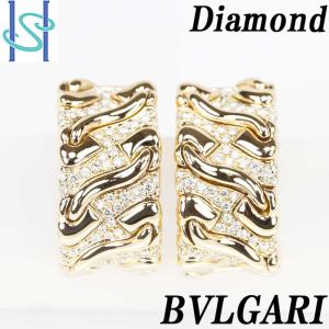 【最大50%OFF】ブルガリ ダイヤモンド ピアス K18YG イヤリング 2way BVLGARI 中古 美品  SH68250 限界値下げ品｜sht-ys