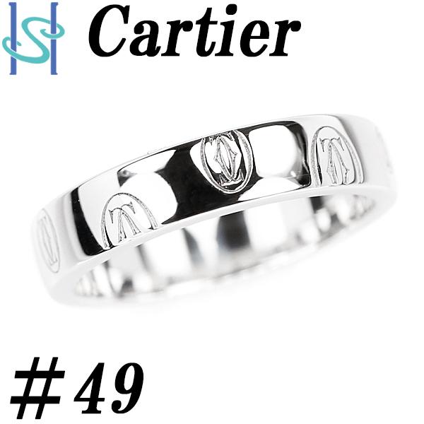 カルティエ ハッピーバースデー スモール K18WG #49 地金のみ ブランドロゴ Cartier...