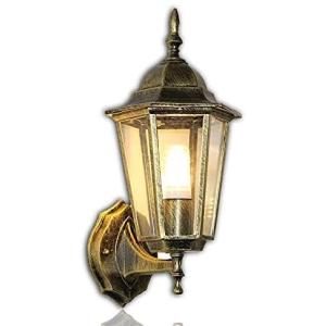 KY LEE ブラケットライト ウォールランプ 玄関ライト アンティーク調 レトロ E26口金 屋外ウォールライト 屋外照明 壁掛け照明 壁付け照明