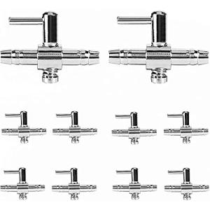 TAORAYO レバーバルブ エアチューブ 用 両面コック