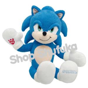 ビルドアベア ソニック ザ ヘッジホッグ2 キャラクター ぬいぐるみ 43cm 日本未発売 アメリカ限定 出生証明書付き Sonic 2 the Hedgehog