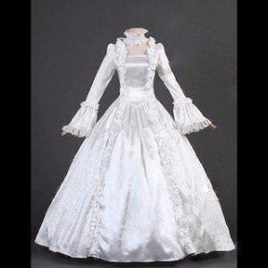 【特価】演奏会中世風ヴィクトリア調ロココ調貴族ロングドレス豪華舞台衣装ステージ