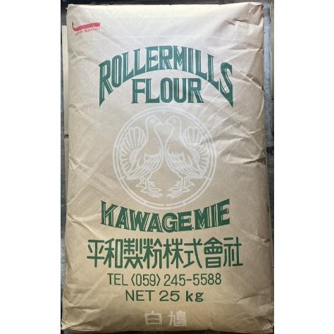 【平和製粉 25kg 白鳩】小麦粉・薄力粉・国産・業務用