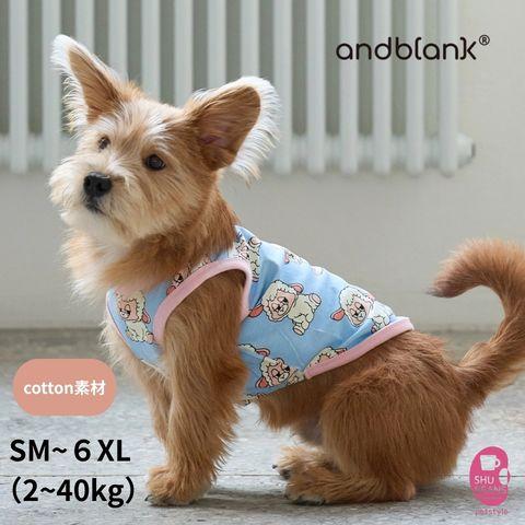 犬服おしゃれ韓国ブランドandblank iconic woolly スーブレス綿素材伸縮性あり着せ...