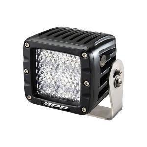 0*2様 【未使用】車両用LED IPF 642WL IPF キューブ ワーキングランプ 600シリーズ 642WL-2 1個入 24V 競技