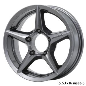 APIO（アピオ） WILDBOAR X2 ジムニーシエラ用 JB74 16インチ 6.0J +-0
