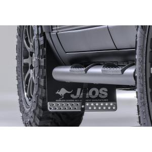 JAOS マッドガードIII フロントセット ブラック ランドクルーザー 250系｜シューエイヤフー店