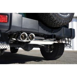 JAOS/ジャオス マフラー ZS-4 BATTLEZ ジープ ラングラー JK36L/JK36LR