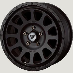 DELTA FORCE OVAL 17インチ 7.0J +32 5-114.3 マットブラック 4本で
