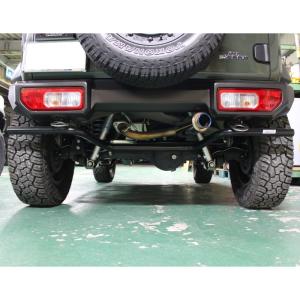 JB64 JB74 ジムニー　リアバンパー　パイプバンパー ジムニー用 JB64 JB74 JC74 純正バンパー対応リアパイプバンパー