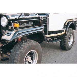 三菱ジープホイール　オーバーフェンダーセット　※車体の販売ではありません J50系用・オーバーフェンダー : シューエイヤフー店 - 通販 - Yahoo