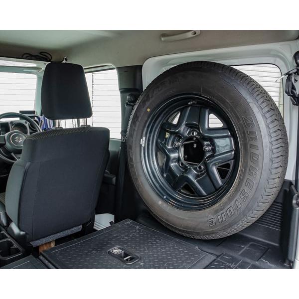 スペアタイヤ車内積載キット (JB64/JB74) [RV4ワイルドグース製品]