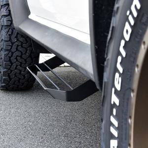 ジムニー JB23　JB43　サイドステップ ロックスライダー 左右セット 新品 ジムニー JB23 シエラ JB43 サイドステップ ブラック 左右セット